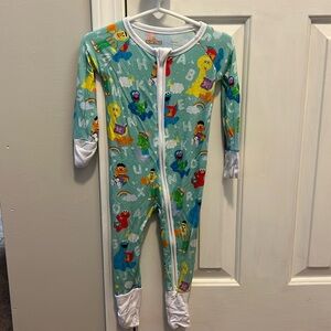 Little Sleepies Sesame Street Zippy size 6-12